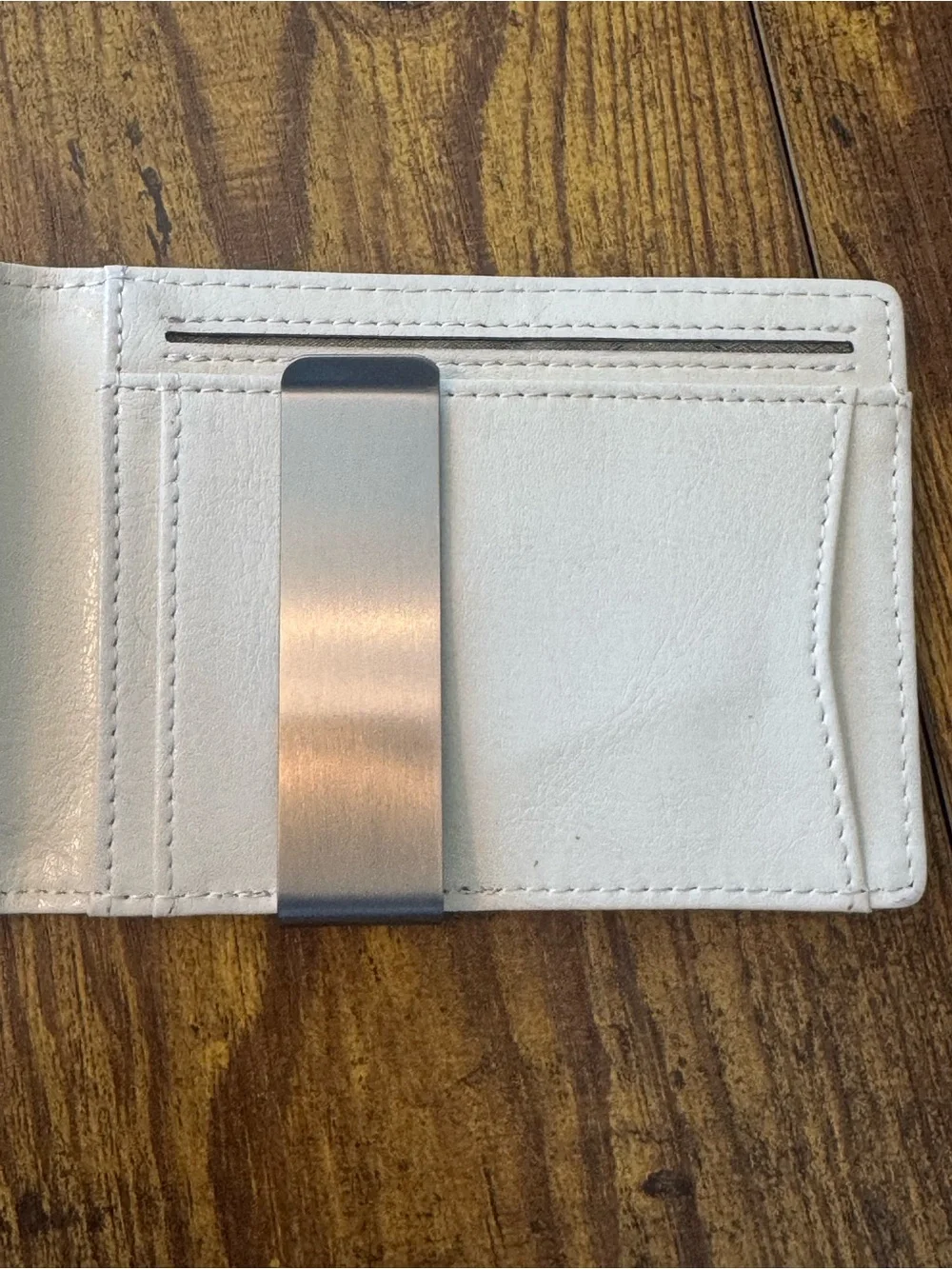 Zitahli Vega RFID Blocking Leather Money Clip Wallet Slim Bifold Brown ID Window